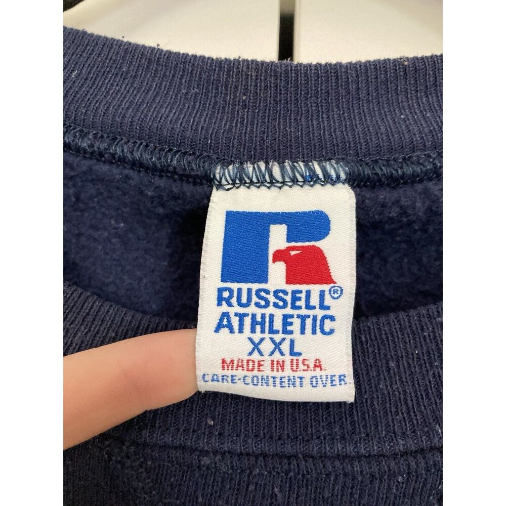 Vintage 70/80s Auburn University Crewneck Sweatshirt Russell Athletics Size XXL - Picture 3 of 7